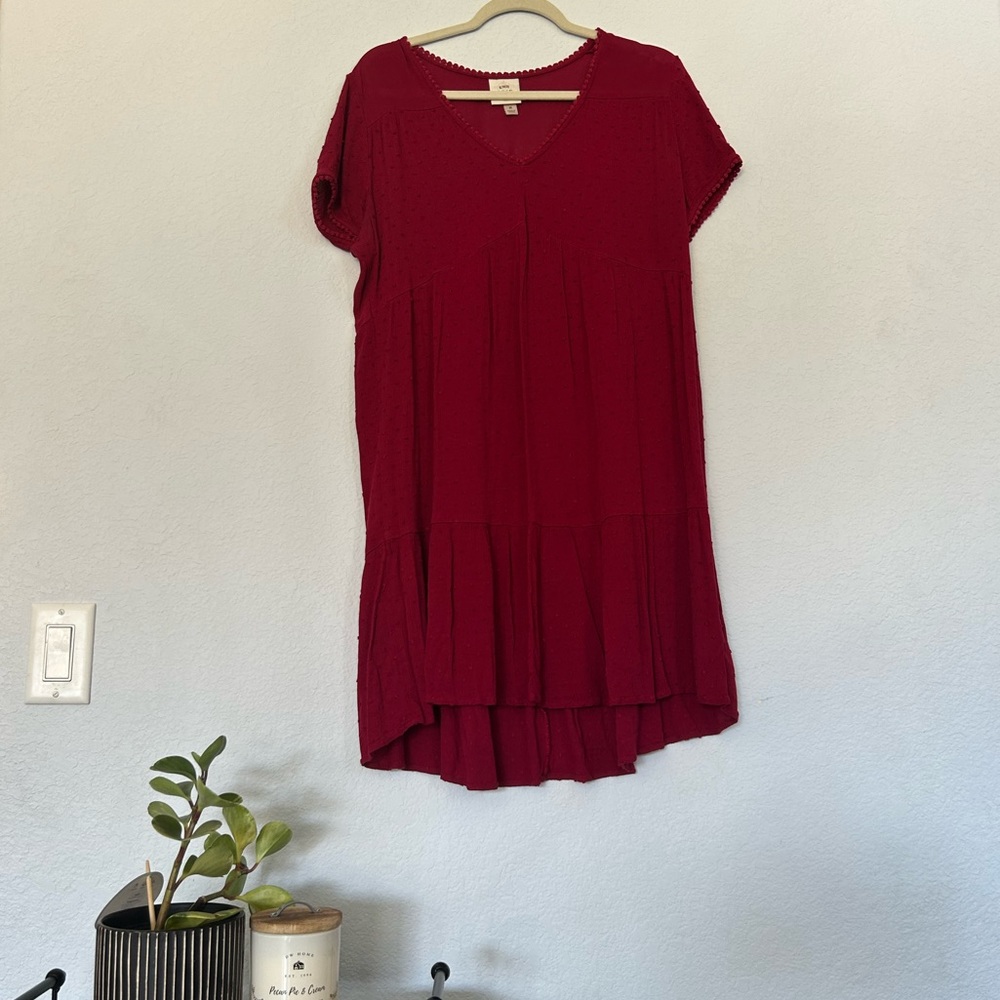red dress !